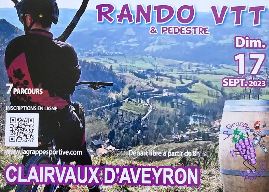 Rando VTT pédestre "Autour du vin"