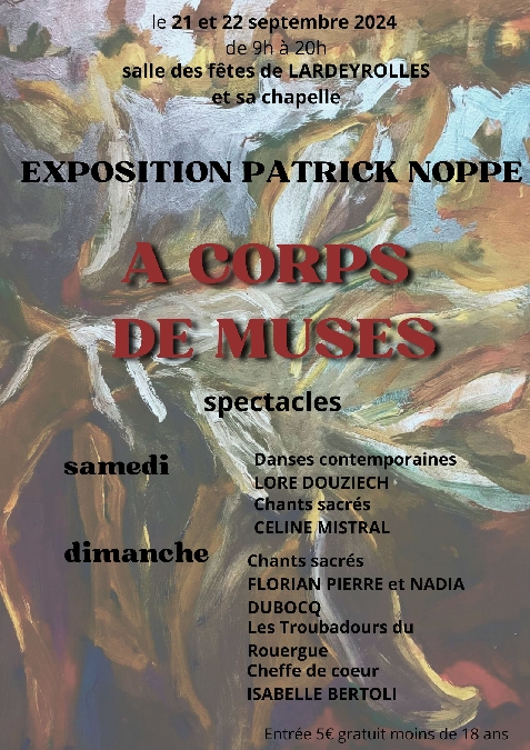 JEP 2024 - Exposition "A corps de muses"