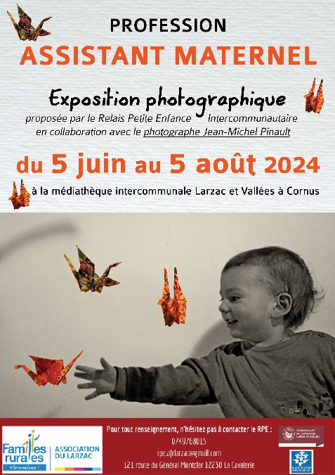 Exposition photo "Profession : assistant maternel"