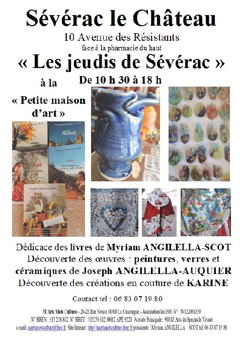 "Les Jeudis de Sévérac" - Exposition et Dédica ...