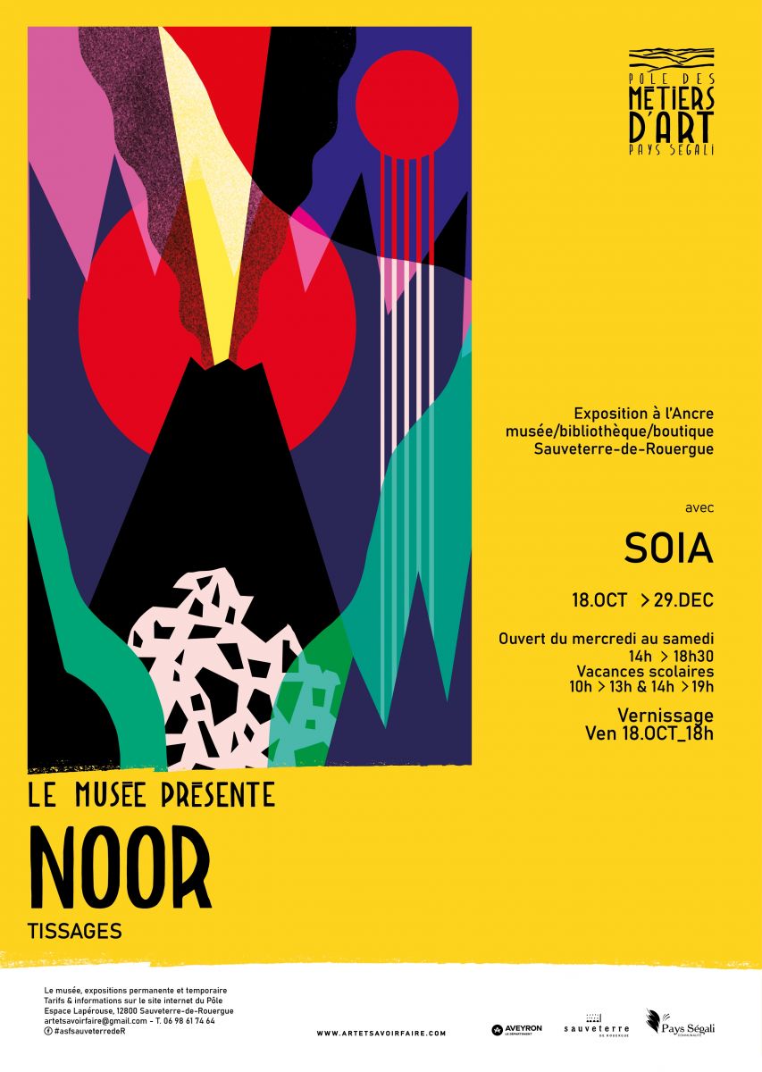 NOOR, Tissages, par Soia