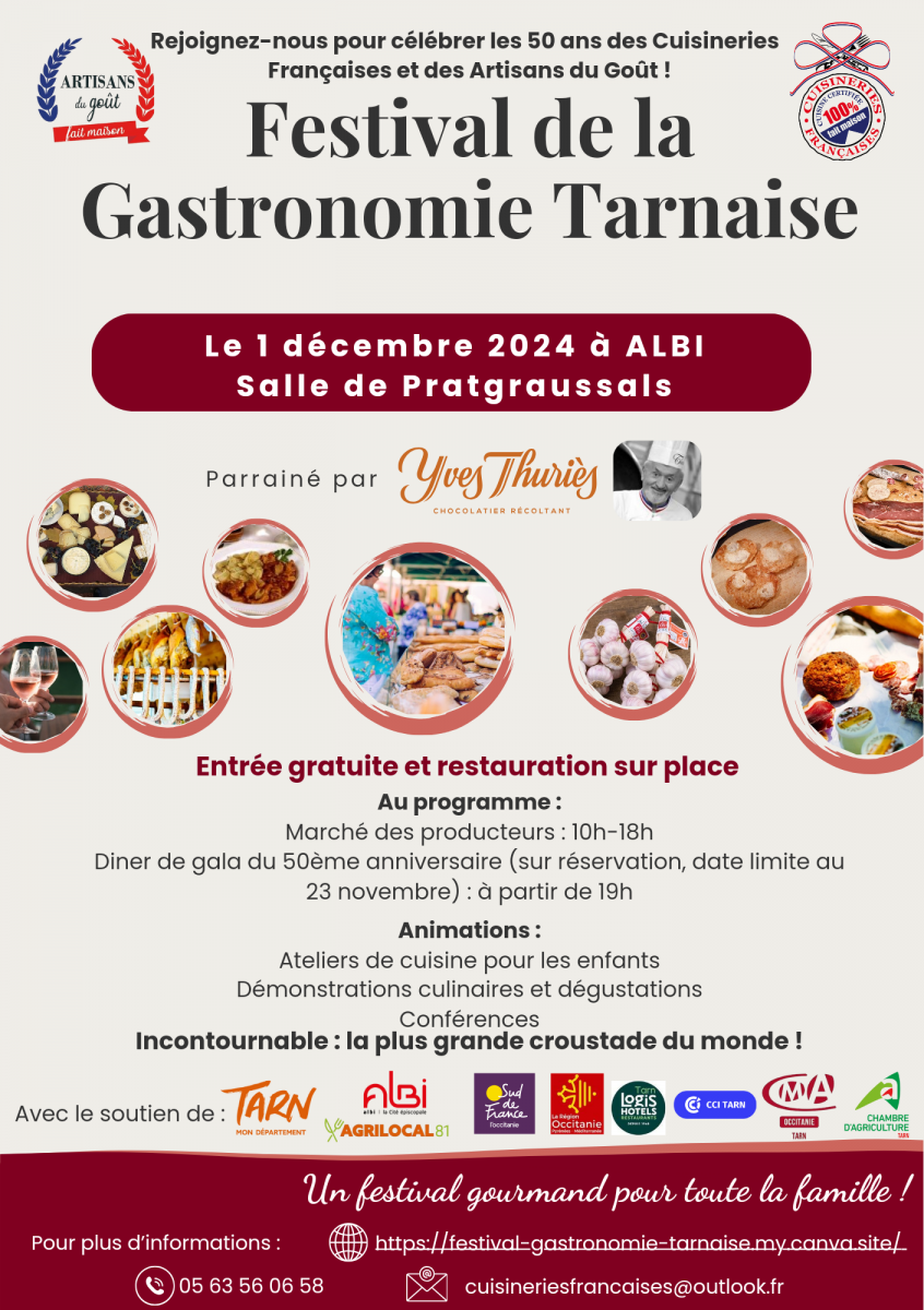 1er Festival de la gastronomie Tarnaise