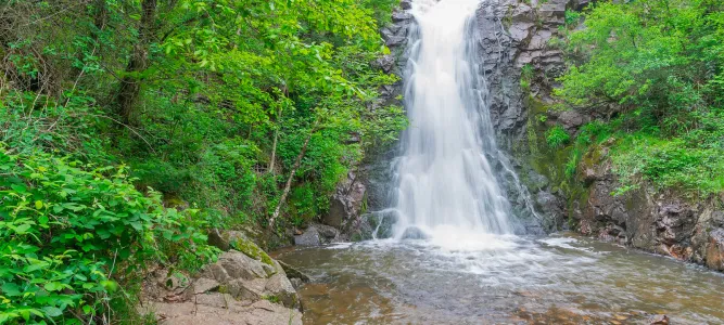 Palanges waterfall