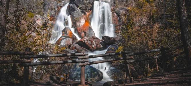 Waterfall of the Saut de la Truite