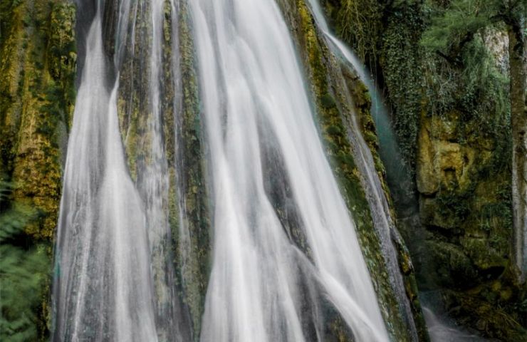 The Petrifying Waterfall of Saint-Pierre Livron
